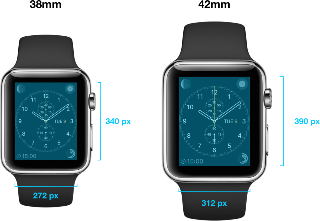 Apple Watch界面设计规范之UI设计基础（2/2）