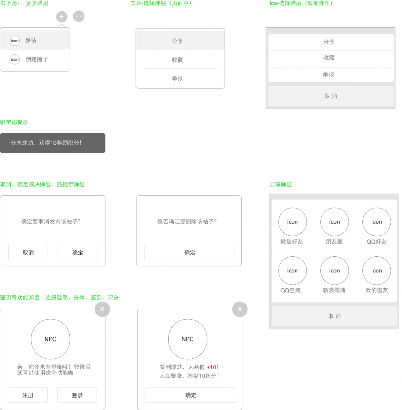 App界面设计风格 | App界面交互设计规范