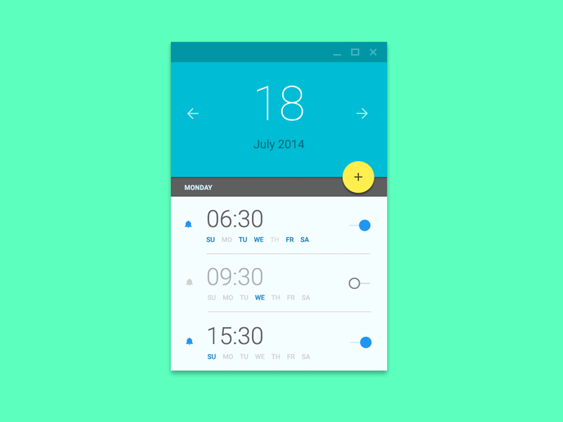 Material Design UI质感设计动画交互设计欣赏0