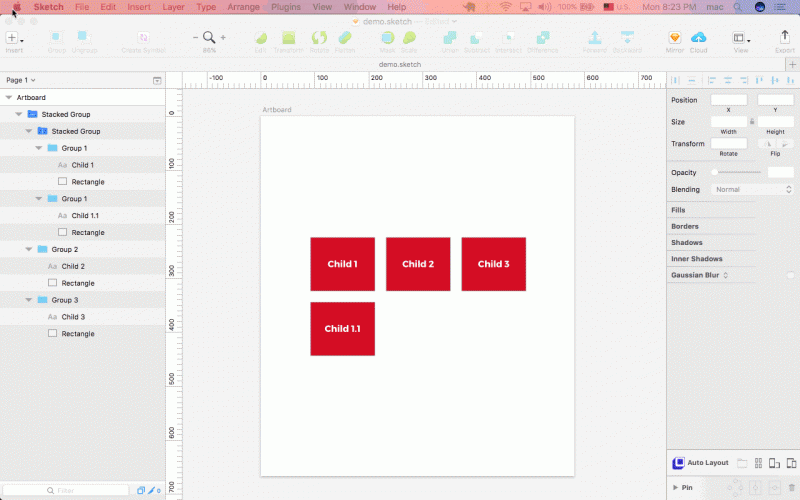 Stack自动布局：Sketch中的Flexbox