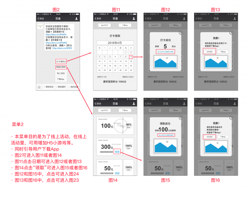 百货类微信服务号改版：一个“失败”的设计案例？