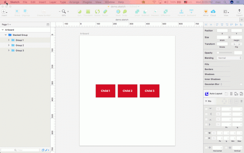 Stack自动布局：Sketch中的Flexbox