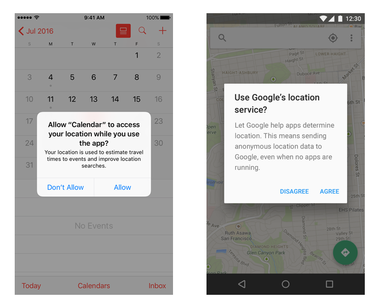 iOS和Android规范解析：警告框（Alerts）