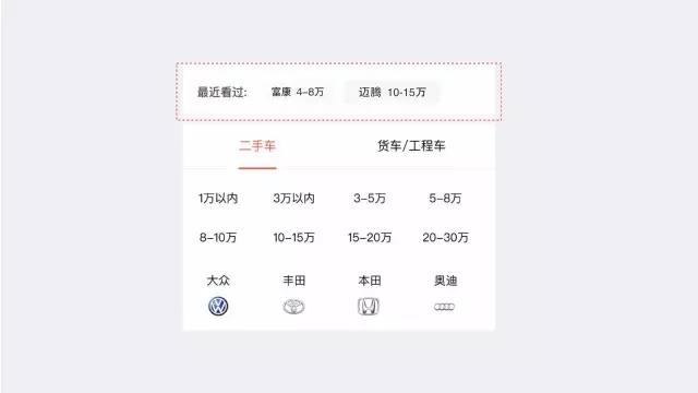 深入业务和用户中做设计：58APP二手车大类页改版